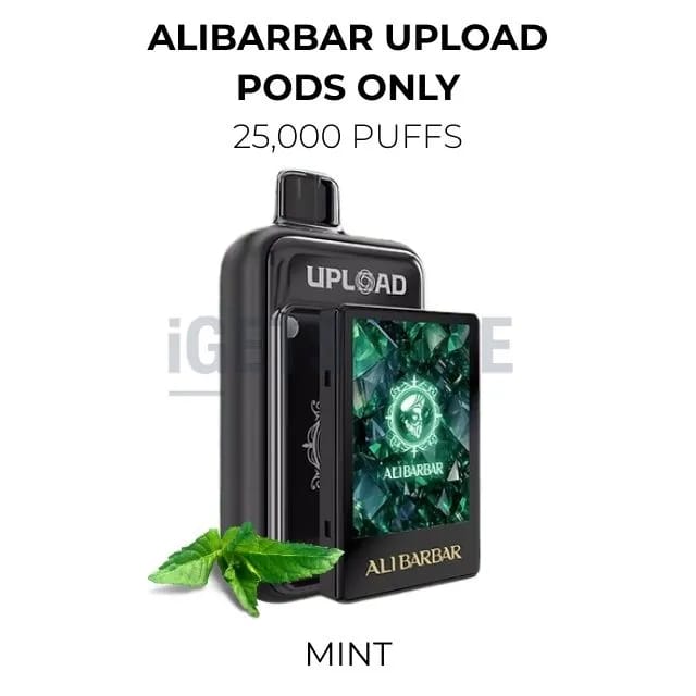 Alibarbar Upload Mint 25000 Puffs