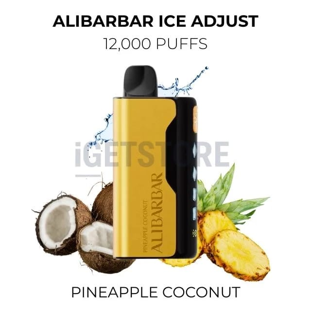 Alibarbar Ice Adjust Pineapple Coconut 12000 Puffs